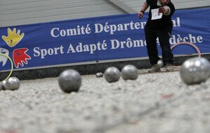 Championnat Drôme Ardèche Pétanque Adapté   