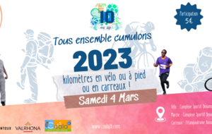 Tous ensemble cumulons 2023 km ! 