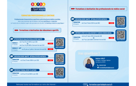 Organisme Régional de Formation Sport Adapté